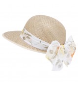 CAPPELLO DONNA  BERRETTONE CON NASTRO