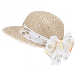 CAPPELLO DONNA  BERRETTONE CON NASTRO